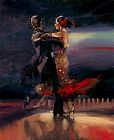Dance Canvas Paintings - dance series I